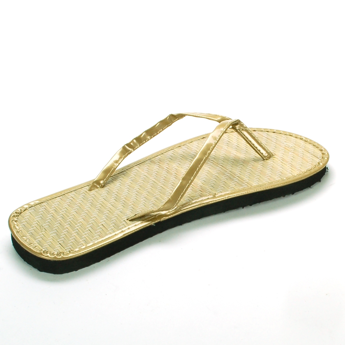 Womens Bamboo Sandal Flip Flops Light Flats Beach Summer Shoe Comfort